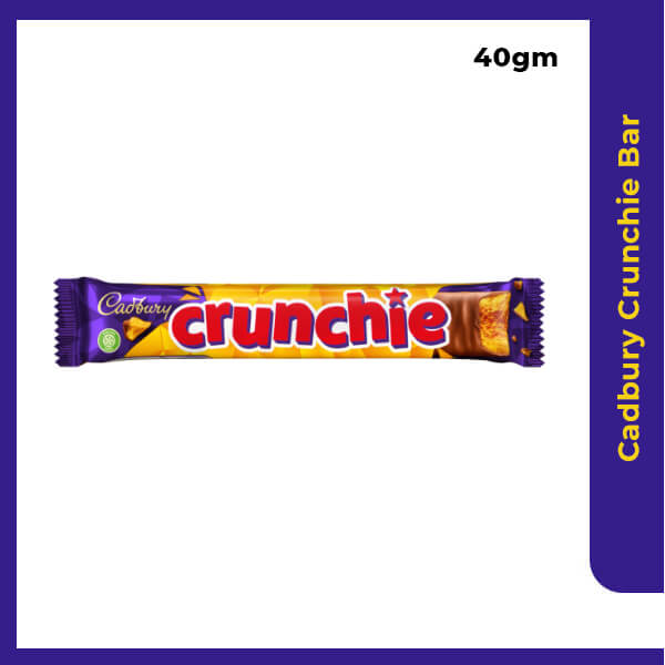 Cadbury Crunchie Bar, 40g