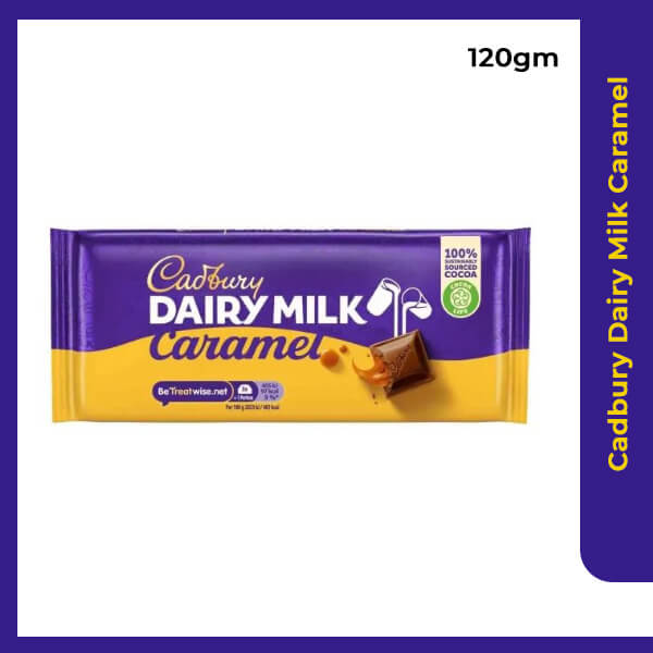 Cadbury Dairy Milk Caramel, 120gm