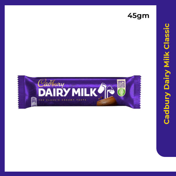Cadbury Dairy Milk Classic, 45gm