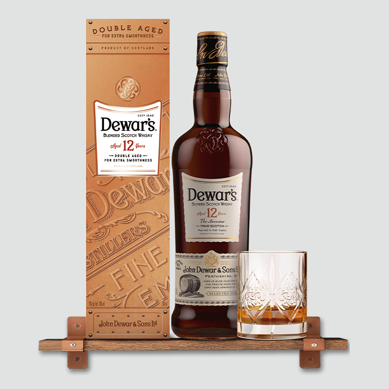 Dewar's 12 Years The Ancestor Blended Scotch Whisky - 1000ml