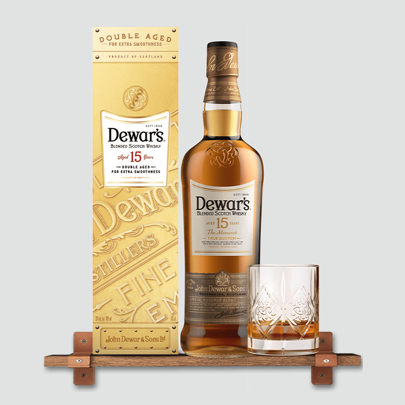 Dewar's 15 Years The Monarch Blended Scotch Whisky - 1000ml