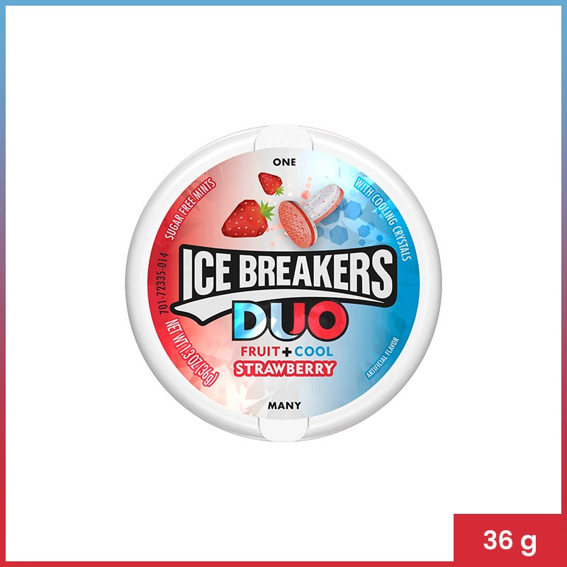 Ice Breakers Mint Duo Strawberry 36g