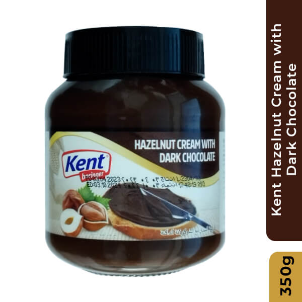 Kent Hazelnut Cream with Dark Chocolate, 350g