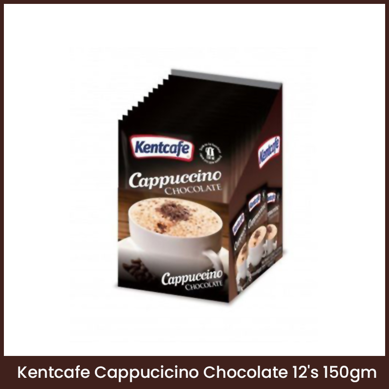 Kentcafe Cappucicino Chocolate 12's 150gm