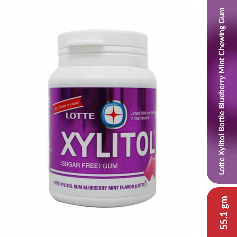 lotte-xylitol-bottle-blueberry-mint-chewing-gum-55-1-gm