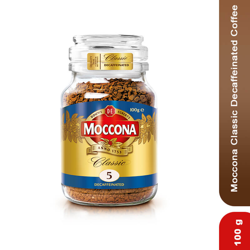 Moccona Classic Decaffeinated Freeze-Dried Coffee, 100gm