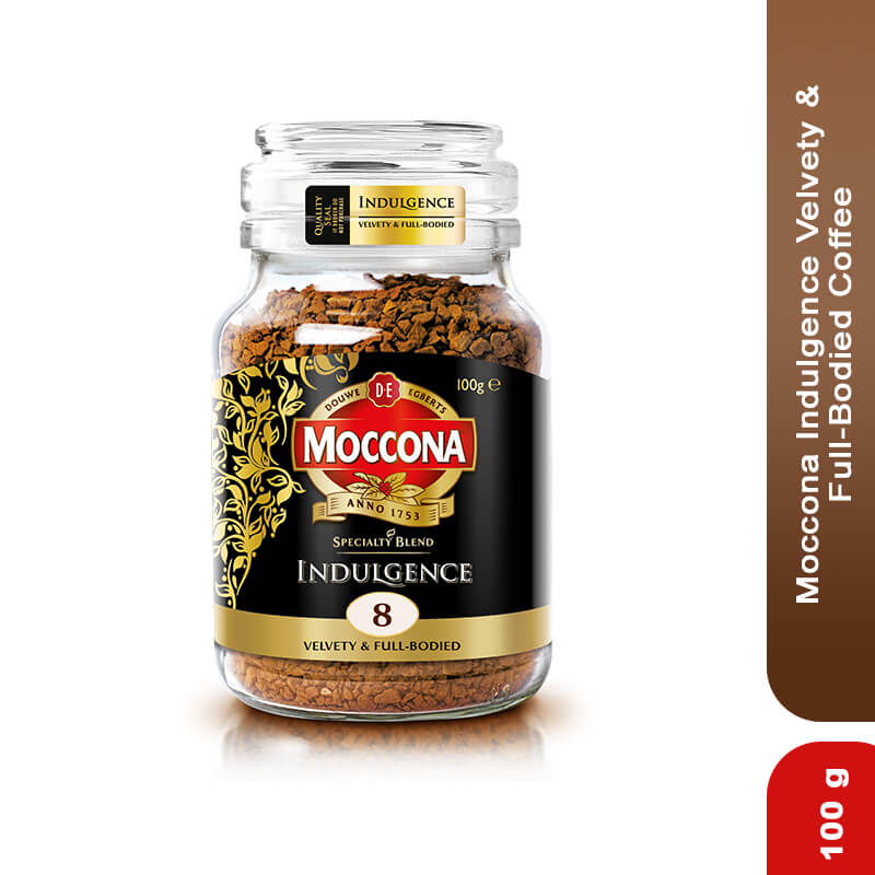 Moccona Indulgence Velvety & Full-Bodied Freeze-Dried Coffee, 100gm