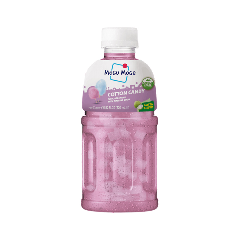 Mogu Mogu Cotton Candy Flavoured Drink 320ml