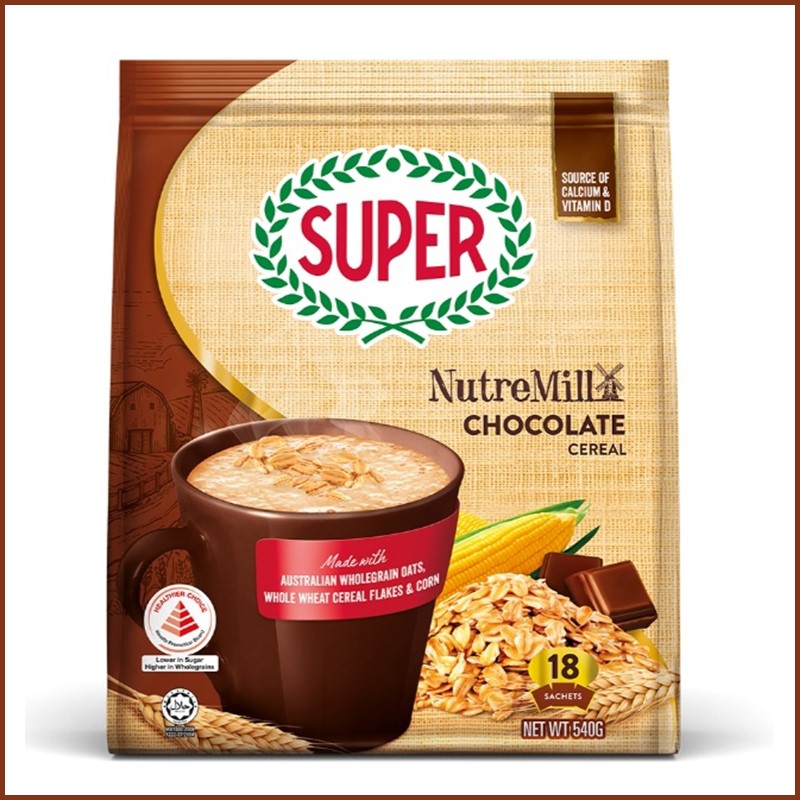 Super Nutremill Chocolate Cereal 18's