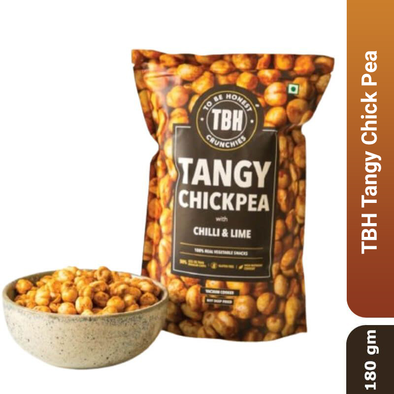 TBH Tangy Chick Pea with Chilli & Lime, 180 gm