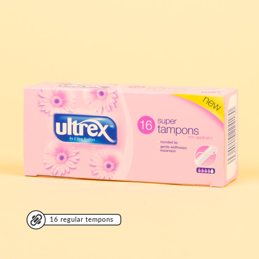 Ultrex Super Tampons 16 Pack (1 x 16pc) < Ultrex < Feminine